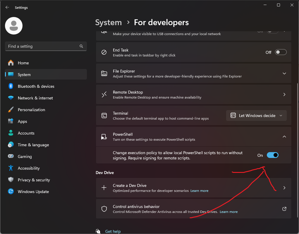 powershell-changeExecutionPolicy