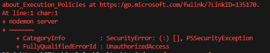 How To Fix FullyQualifiedErrorId : UnauthorizedAccess - A Powershell Error
