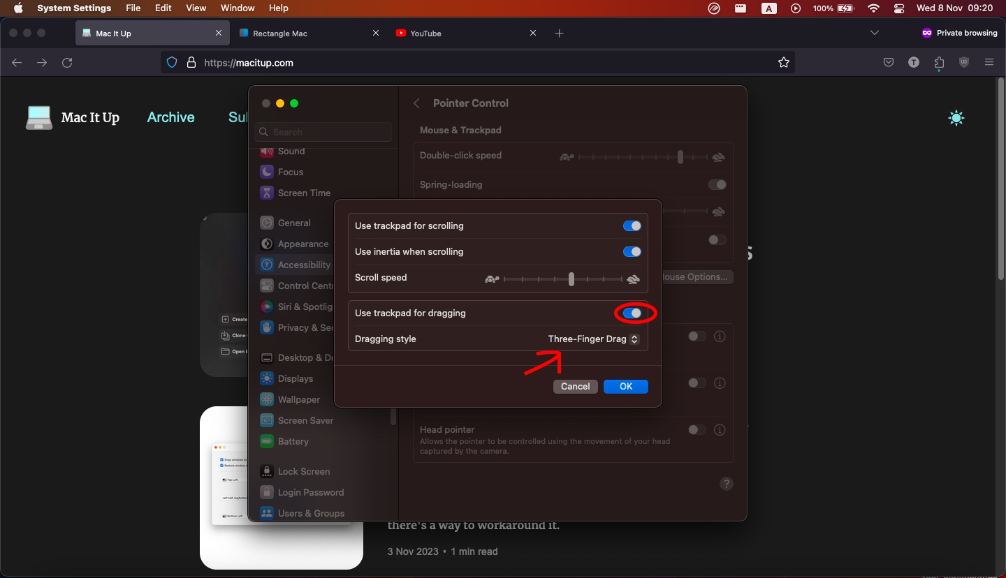 How To Drag With Trackpad - Step By Step