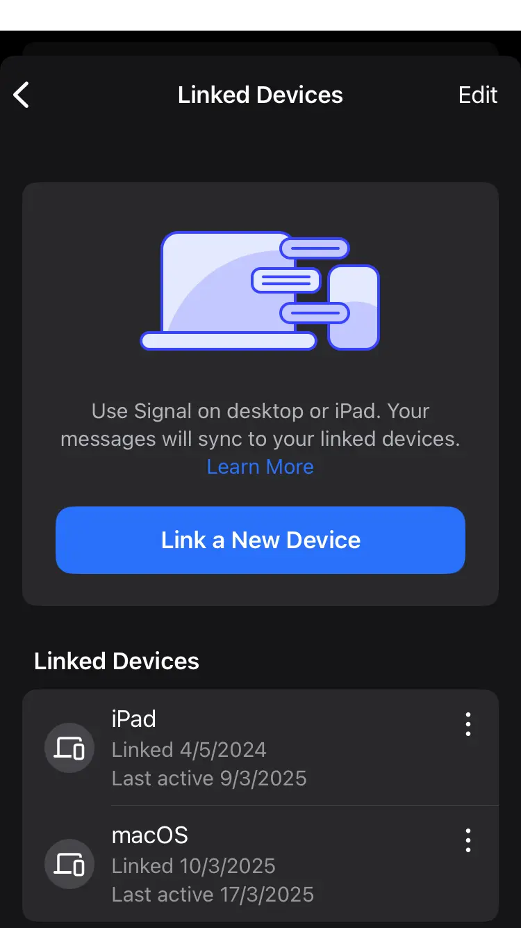 signal unlink device