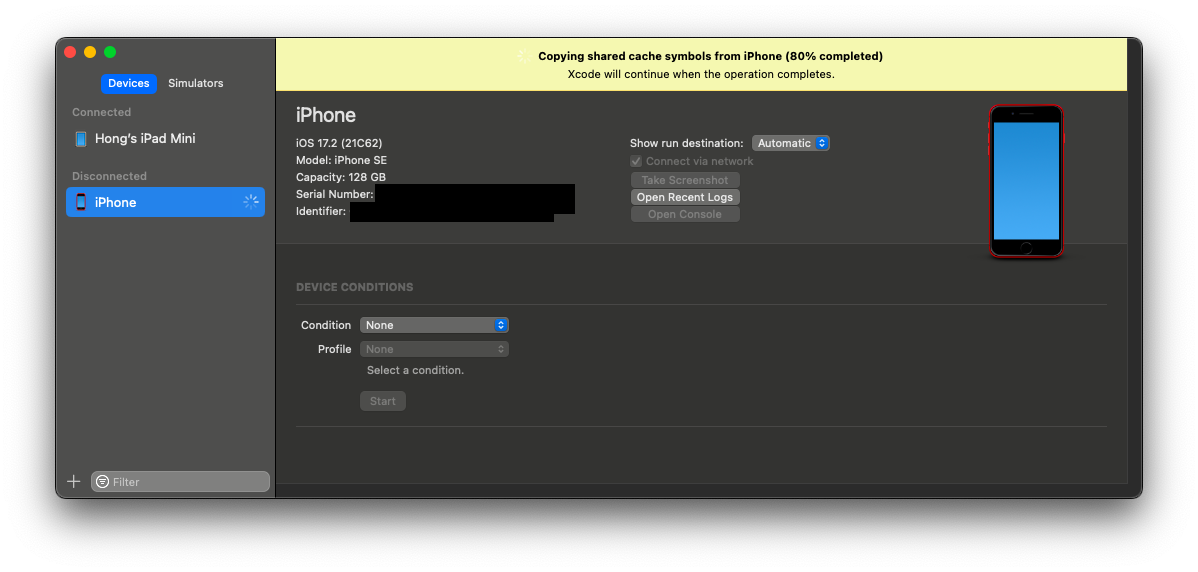 How To Fix "Copying shared cache symbols from iPhone" Taking Too Long